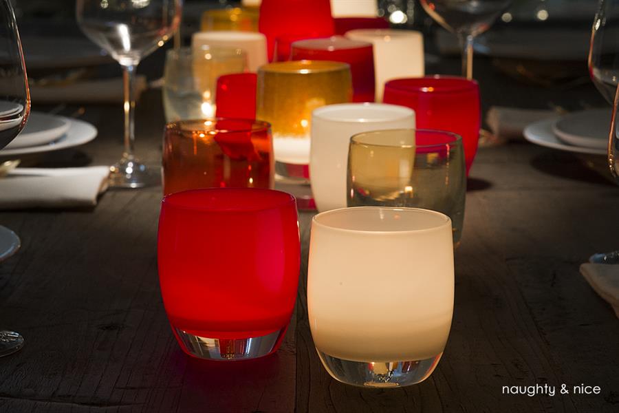 Glassybaby holiday votives