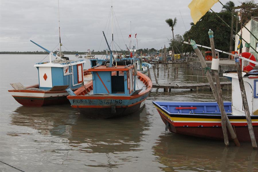 ci_96880589 Fishing boats docked in Brazil
