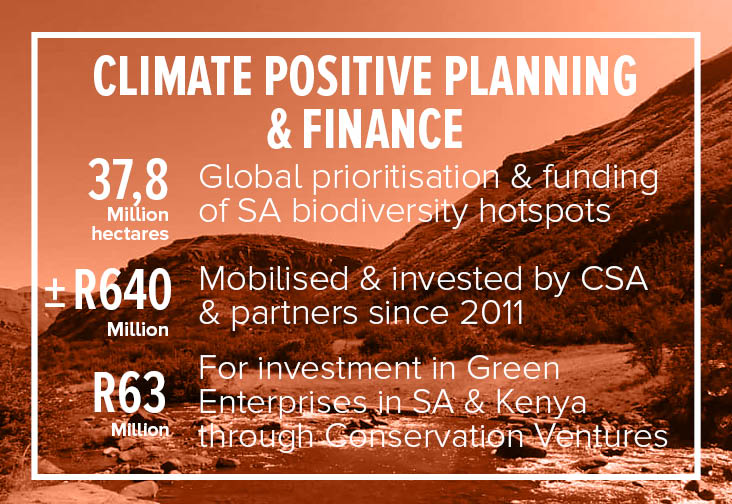 Climate positive planning & finance