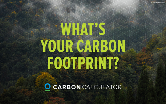 carbon-calculator-promo What's your carbon footprint?