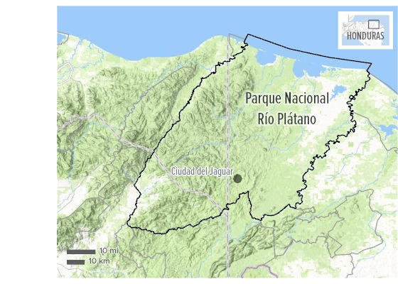 Map of Honduras Map of Honduras