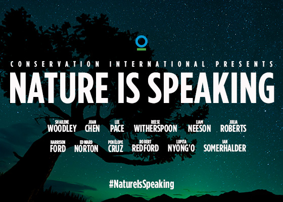 Conservation International Presents: Nature Is Speaking